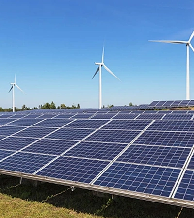 في صناعة الألواح الشمسية