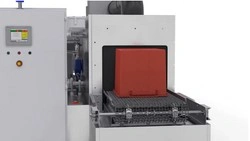 آلة غسيل نفقية لغسل الصناديق البلاستيكية