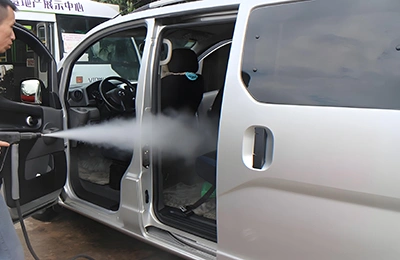 تنظيف هياكل المركبات 