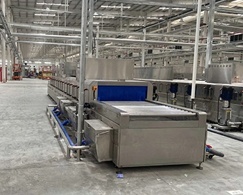 جهاز غسيل نفقي لتنظيف التروس