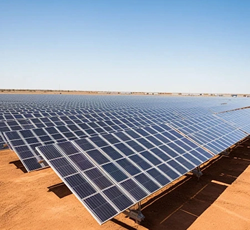 محطة طاقة شمسية كبيرة (صحراء غوبي الشمالية الغربية)